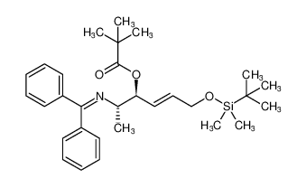 (2S,3S,E)-6-((tert-butyldimethylsilyl)oxy)-2-((diphenylmethylene)amino)hex-4-en-3-yl pivalate CAS:194146-46-8 manufacturer & supplier