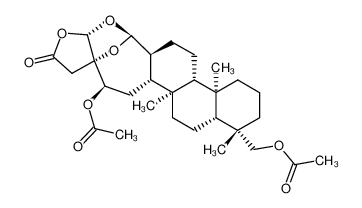 ((1S,4aR,4bS,6aS,7S,8aS,11aS,12R,13aR,13bS,15aR)-12-acetoxy-1,4a,13b-trimethyl-10-oxooctadecahydro-2H,8aH-7,11a-epoxyfuro[2,3-b]phenanthro[1,2-f]oxocin-1-yl)methyl acetate CAS:194148-82-8 manufacturer & supplier