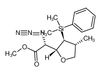 (R)-Azido-[(2R,3S,4R)-3-(dimethyl-phenyl-silanyl)-4-methyl-tetrahydro-furan-2-yl]-acetic acid methyl ester CAS:194149-68-3 manufacturer & supplier