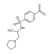 N-(1-Methyl-2-pyrrolidin-1-yl-ethyl)-4-nitro-benzenesulfonamide CAS:194156-37-1 manufacturer & supplier