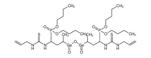 tetrabutyl (9,13-dimethyl-10,12-dioxo-5,17-dithioxo-11-oxa-4,6,16,18-tetraaza-10,12-digermahenicosa-1,20-diene-7,15-diyl)bis(phosphonate) CAS:194158-47-9 manufacturer & supplier