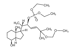 diethyl ((2S,3S,E)-2-((1R,3aR,4S,7aR)-4-hydroxy-7a-methyloctahydro-1H-inden-1-yl)-6-(methoxymethoxy)-6-methylhept-4-en-3-yl) phosphate CAS:194158-92-4 manufacturer & supplier