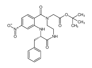 tert-butyl (S)-2-(2-benzyl-11-nitro-3,8-dioxo-1,3,4,5,6,8-hexahydrobenzo[h][1,4,7]triazecin-7(2H)-yl)acetate CAS:194159-23-4 manufacturer & supplier