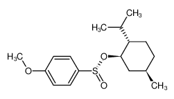 (1R,2S,5R)-(-)-menthyl (S)-4-methoxyphenylsulfinate CAS:1942-34-3 manufacturer & supplier