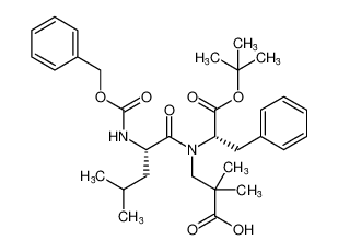 3-((S)-2-(((benzyloxy)carbonyl)amino)-N-((S)-1-(tert-butoxy)-1-oxo-3-phenylpropan-2-yl)-4-methylpentanamido)-2,2-dimethylpropanoic acid CAS:194205-77-1 manufacturer & supplier