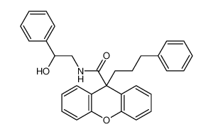 N-(2-hydroxy-2-phenylethyl)-9-(3-phenylpropyl)-9H-xanthene-9-carboxamide CAS:194210-75-8 manufacturer & supplier