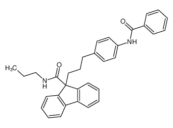 9-(3-(4-benzamidophenyl)propyl)-N-propyl-9H-fluorene-9-carboxamide CAS:194211-59-1 manufacturer & supplier