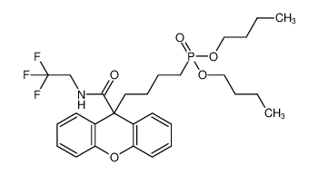 dibutyl (4-(9-((2,2,2-trifluoroethyl)carbamoyl)-9H-xanthen-9-yl)butyl)phosphonate CAS:194212-21-0 manufacturer & supplier