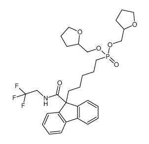 bis((tetrahydrofuran-2-yl)methyl) (5-(9-((2,2,2-trifluoroethyl)carbamoyl)-9H-fluoren-9-yl)pentyl)phosphonate CAS:194214-13-6 manufacturer & supplier