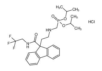 diisopropyl (((2-(9-((2,2,2-trifluoroethyl)carbamoyl)-9H-fluoren-9-yl)ethyl)amino)methyl)phosphonate hydrochloride CAS:194215-67-3 manufacturer & supplier