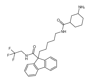 9-(5-(3-aminocyclohexane-1-carboxamido)pentyl)-N-(2,2,2-trifluoroethyl)-9H-fluorene-9-carboxamide CAS:194217-83-9 manufacturer & supplier