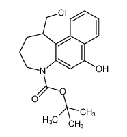 tert-butyl 1-(chloromethyl)-7-hydroxy-1,2,3,4-tetrahydro-5H-naphtho[2,1-b]azepine-5-carboxylate CAS:194221-91-5 manufacturer & supplier