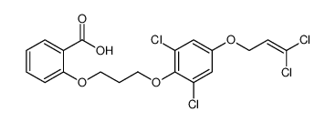 2-(3-(2,6-dichloro-4-((3,3-dichloroallyl)oxy)phenoxy)propoxy)benzoic acid CAS:194225-05-3 manufacturer & supplier