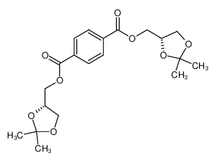 bis(((S)-2,2-dimethyl-1,3-dioxolan-4-yl)methyl) terephthalate CAS:194227-75-3 manufacturer & supplier