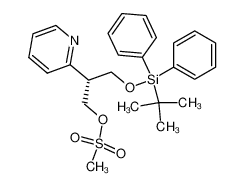 (R)-3-[(t-butyldiphenylsilyl)oxy]-2-(2-pyridyl)propyl methanesulfonate CAS:194228-32-5 manufacturer & supplier