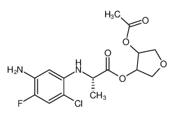 4-acetoxytetrahydrofuran-3-yl (5-amino-2-chloro-4-fluorophenyl)-L-alaninate CAS:194231-14-6 manufacturer & supplier