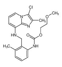 2-methoxyethyl (2-(((3-chloro-2-methylimidazo[1,2-a]pyridin-8-yl)amino)methyl)-3-methylphenyl)carbamate CAS:194233-77-7 manufacturer & supplier