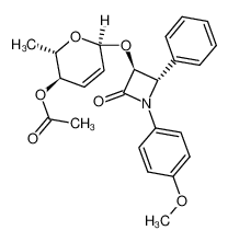 Acetic acid (2S,3R,6S)-6-[(3S,4S)-1-(4-methoxy-phenyl)-2-oxo-4-phenyl-azetidin-3-yloxy]-2-methyl-3,6-dihydro-2H-pyran-3-yl ester CAS:194234-99-6 manufacturer & supplier