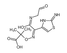 2-[(Z)-[1-(2-amino-1,3-thiazol-4-yl)-2-oxo-2-(2-oxoethylamino)ethylidene]amino]oxy-2-methylpropanoic acid CAS:194241-83-3 manufacturer & supplier