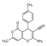 2-Amino-7-methyl-4-(4-methylphenyl)-5-oxo-4H,5H-pyrano[4,3-b]pyra n-3-carbonitrile CAS:194282-74-1 manufacturer & supplier