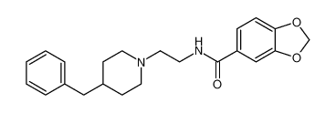 N-(2-(4-benzylpiperidin-1-yl)ethyl)benzo[d][1,3]dioxole-5-carboxamide CAS:194288-66-9 manufacturer & supplier