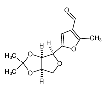 5-((3aR,4S,6aR)-2,2-Dimethyl-tetrahydro-furo[3,4-d][1,3]dioxol-4-yl)-2-methyl-furan-3-carbaldehyde CAS:194296-76-9 manufacturer & supplier