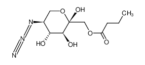 Butyric acid (2R,3S,4R,5S)-5-azido-2,3,4-trihydroxy-tetrahydro-pyran-2-ylmethyl ester CAS:194301-14-9 manufacturer & supplier