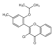 3-chloro-2-(2-isopropoxy-4-methylphenyl)-4H-chromen-4-one CAS:194347-13-2 manufacturer & supplier