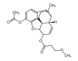 4,5α-Epoxy-6α-((3-methoxy-propionyl)-oxy)-17-methyl-morphinan-7-en-3-ol acetate CAS:194347-36-9 manufacturer & supplier