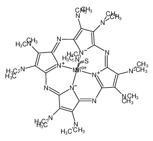 Mn(diethyldithiocarbamate)(2,3,7,8,12,13,17,18-octakis(dimethylamino)porphyrazinate) CAS:194349-42-3 manufacturer & supplier