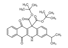 di-tert-butyl 3-isopropyl-6,11-dioxo-6,11-dihydrobenzo[b]acridine-12,12(5H)-dicarboxylate CAS:194354-54-6 manufacturer & supplier