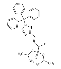 [(E)-1-Fluoro-3-(1-trityl-1H-[1,2,4]triazol-3-yl)-allyl]-phosphonic acid diisopropyl ester CAS:194360-46-8 manufacturer & supplier