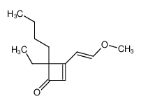 4-Butyl-4-ethyl-3-((E)-2-methoxy-vinyl)-cyclobut-2-enone CAS:19438-77-8 manufacturer & supplier