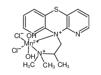 Mn(10-(2-dimethylamine-2-methyl ethyl)-10H-pyrido[3,2-b][1,4-benzothiazine])Cl2(H2O)2 CAS:194414-98-7 manufacturer & supplier