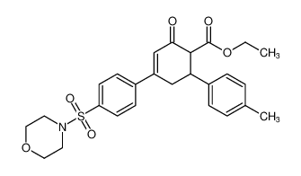 ethyl 4'-methyl-4-(morpholinosulfonyl)-5'-oxo-2',3',4',5'-tetrahydro-[1,1':3',1'-terphenyl]-4'-carboxylate CAS:194419-14-2 manufacturer & supplier