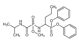 methyl N-(1-(diphenoxyphosphoryl)butyl)-P-(isopropylcarbamoyl)phosphonamidate CAS:194420-98-9 manufacturer & supplier