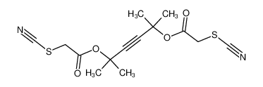 2,5-Bis-(rhodanacetoxy)-2,5-dimethyl-hexin-(3) CAS:19444-16-7 manufacturer & supplier