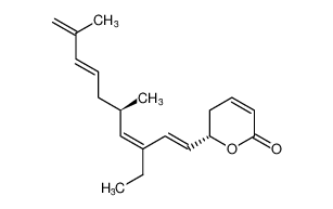 (S)-6-((R,1E,3Z,7E)-3-ethyl-5,9-dimethyldeca-1,3,7,9-tetraen-1-yl)-5,6-dihydro-2H-pyran-2-one CAS:194470-75-2 manufacturer & supplier