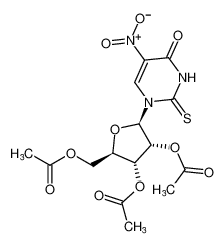 (2R,3R,4R,5R)-2-(acetoxymethyl)-5-(5-nitro-4-oxo-2-thioxo-3,4-dihydropyrimidin-1(2H)-yl)tetrahydrofuran-3,4-diyl diacetate CAS:194474-74-3 manufacturer & supplier