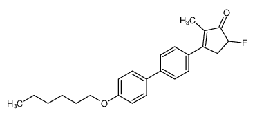 5-fluoro-3-(4'-(hexyloxy)-[1,1'-biphenyl]-4-yl)-2-methylcyclopent-2-en-1-one CAS:194482-40-1 manufacturer & supplier