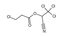 (+-)-2-(3-Chlor-propionyloxy)-3,3,3-trichlor-propionsaeurenitril CAS:19449-47-9 manufacturer & supplier