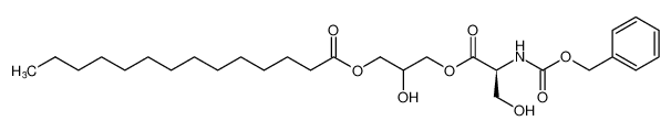 L-Serine, N-[(phenylmethoxy)carbonyl]-,2-hydroxy-3-[(1-oxotetradecyl)oxy]propyl ester CAS:194492-70-1 manufacturer & supplier