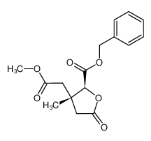 (2S,3S)-3-Methoxycarbonylmethyl-3-methyl-5-oxo-tetrahydro-furan-2-carboxylic acid benzyl ester CAS:194544-22-4 manufacturer & supplier