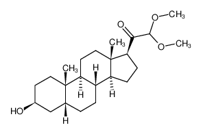 3β-hydroxy-20-oxo-5β-pregnan-21-al-dimethylacetal CAS:19458-55-0 manufacturer & supplier