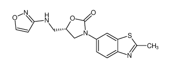 (S)-5-((isoxazol-3-ylamino)methyl)-3-(2-methylbenzo[d]thiazol-6-yl)oxazolidin-2-one CAS:194591-38-3 manufacturer & supplier