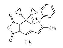 8,8-dicyclopropyl-2,4,8a-trimethyl-1-phenyl-8,8a-dihydro-1H-furo[3,4-f]indole-5,7-dione CAS:194602-16-9 manufacturer & supplier