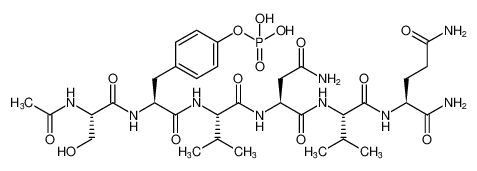 L-Glutamamide,N-acetyl-L-seryl-O-phosphono-L-tyrosyl-L-valyl-L-asparaginyl-L-valyl- CAS:194604-44-9 manufacturer & supplier