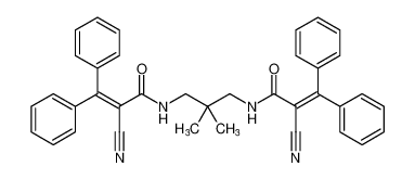 N,N'-(2,2-dimethylpropane-1,3-diyl)bis(2-cyano-3,3-diphenylacrylamide) CAS:194606-03-6 manufacturer & supplier