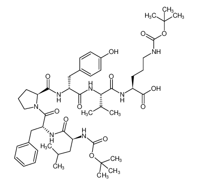 (S)-2-((S)-2-((R)-2-((S)-1-((tert-butoxycarbonyl)-L-leucyl-D-phenylalanyl)pyrrolidine-2-carboxamido)-3-(4-hydroxyphenyl)propanamido)-3-methylbutanamido)-5-((tert-butoxycarbonyl)amino)pentanoic acid CAS:194611-07-9 manufacturer & supplier