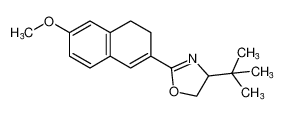 4-(tert-butyl)-2-(6-methoxy-3,4-dihydronaphthalen-2-yl)-4,5-dihydrooxazole CAS:194612-69-6 manufacturer & supplier